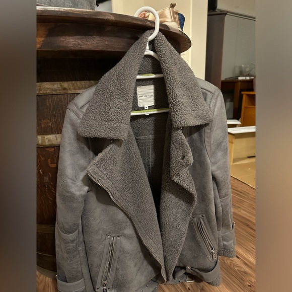 Avec Les Filles grey bomber - Picture 2 of 7